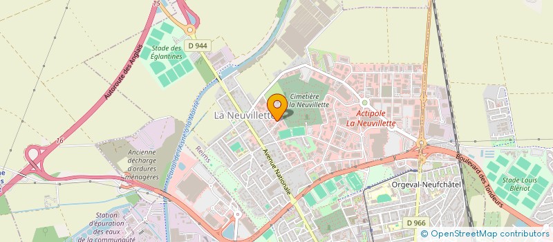 localisation de l'entreprise ECOBULLES à REIMS