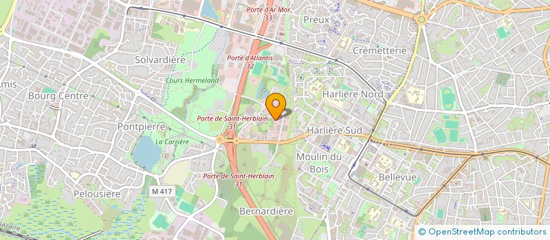 localisation de l'entreprise ECOBURO  PARIS