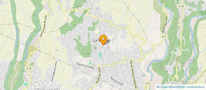 localisation de l'entreprise ECOBUS  SAINT-LOUIS