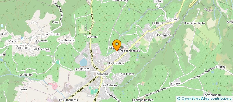 localisation de l'entreprise ECOCAR CONSULTING  MACLAS