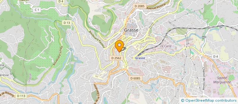 localisation de l'entreprise ECOCARWASH à GRASSE