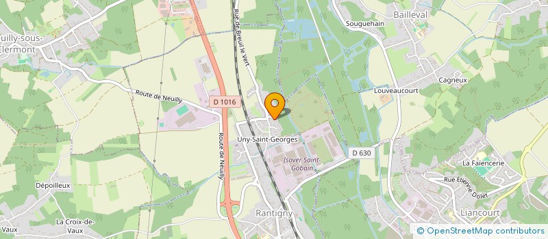 localisation de l'entreprise ECOCE à RANTIGNY
