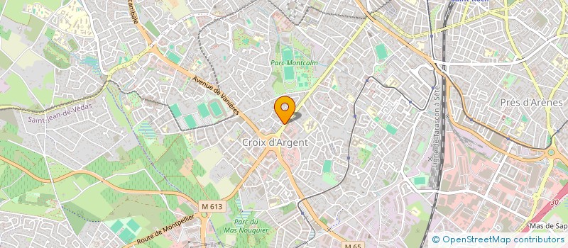 localisation de l'entreprise ECOCEAN à MONTPELLIER