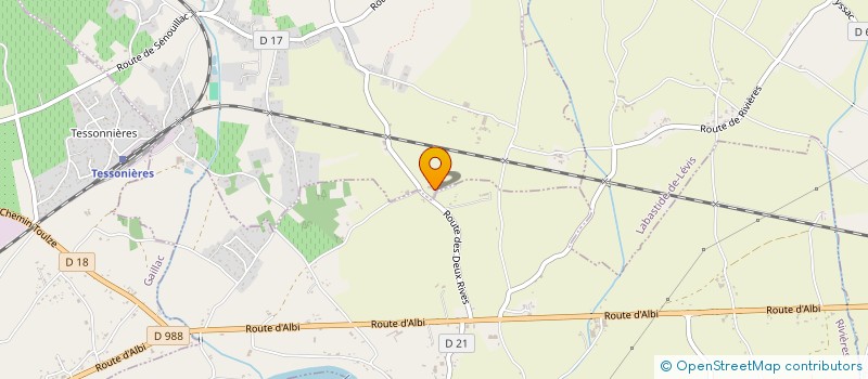 localisation de l'entreprise ECOCENTRE DU CEDRE à GAILLAC