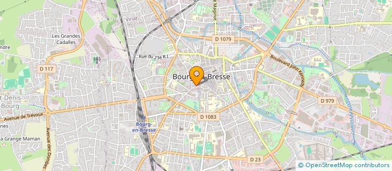 localisation de l'entreprise ECOCHARD MUSIQUE SA à BOURG-EN-BRESSE