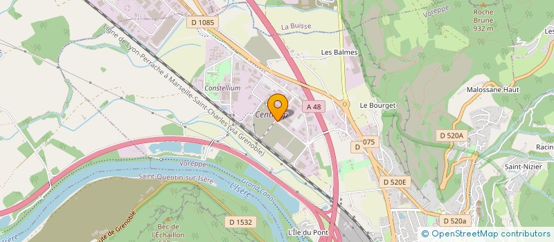 localisation de l'entreprise ECOCIS à VOREPPE