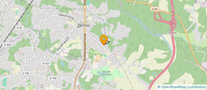 localisation de l'entreprise ECOCLEAN AUTO  BAYONNE