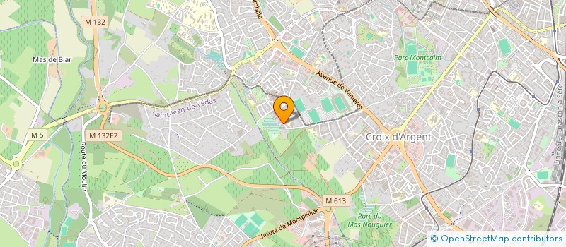 localisation de l'entreprise ECOCLIM 34 à MONTPELLIER