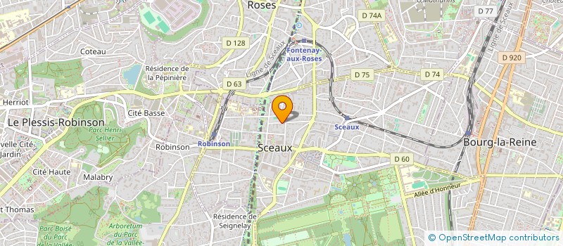 localisation de l'entreprise ECOCONCORDE ADVISORY & EDUCATION  SCEAUX