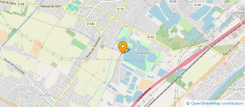 localisation de l'entreprise ECOCONNECT  ROQUES