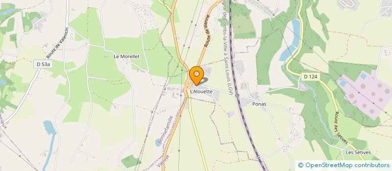 localisation de l'entreprise ECOCONSEIL  BONNEFAMILLE