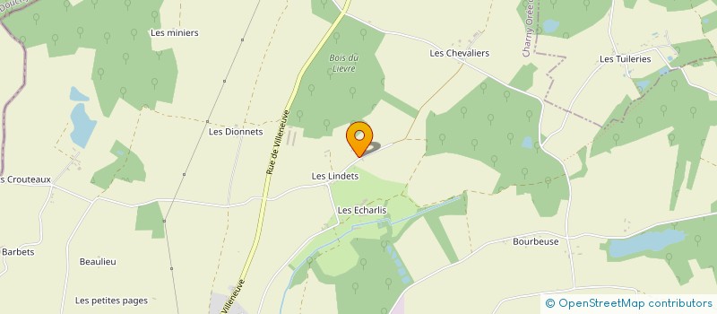 localisation de l'entreprise ECOCONSEIL à CHARNY OREE DE PUISAYE