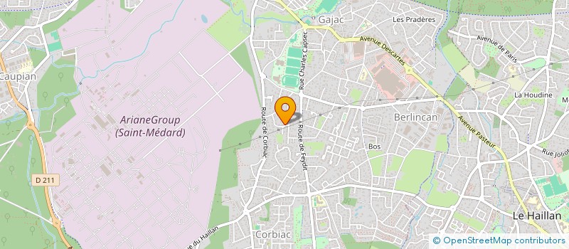 localisation de l'entreprise ECOCOON à SAINT-MEDARD-EN-JALLES