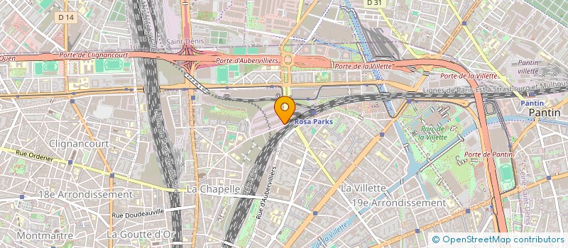 localisation de l'entreprise ECOD'AIR H à PARIS