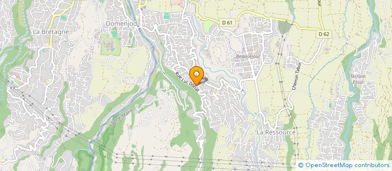 localisation de l'entreprise ECODDEN  SAINTE-MARIE