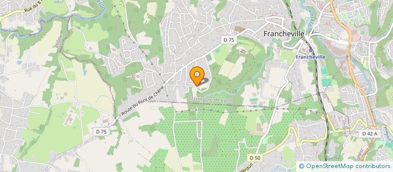localisation de l'entreprise ECODEAL à FRANCHEVILLE