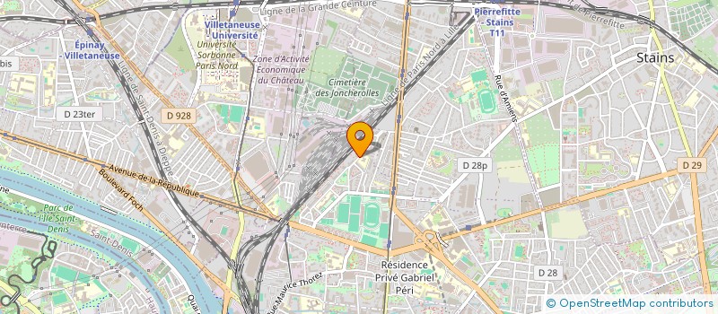 localisation de l'entreprise ECODEKO BAT à AULNAY-SOUS-BOIS