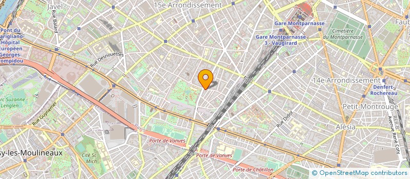 localisation de l'entreprise ECODEM  PARIS