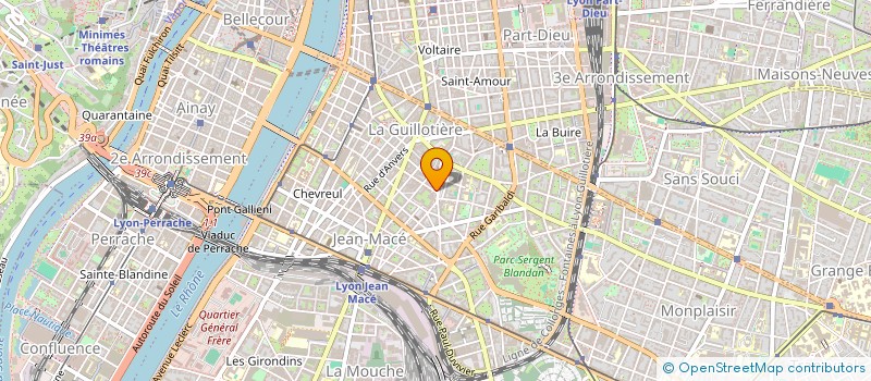 localisation de l'entreprise ECODEV  LYON