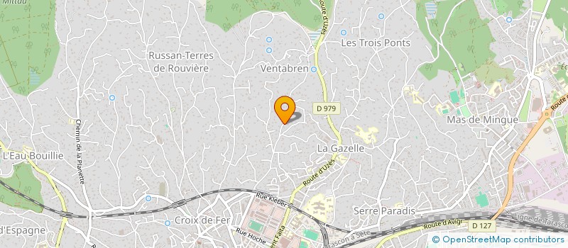 localisation de l'entreprise ECODEV  NIMES