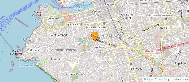 localisation de l'entreprise ECODIAS RENE LOSTE à MARSEILLE