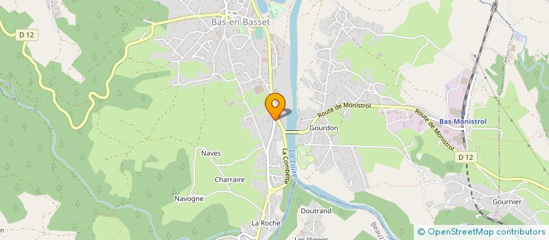 localisation de l'entreprise ECODIDACT à BAS-EN-BASSET