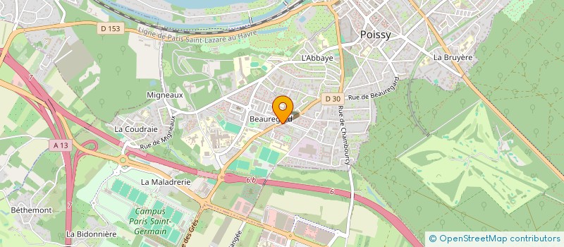 localisation de l'entreprise ECODIF  PARIS