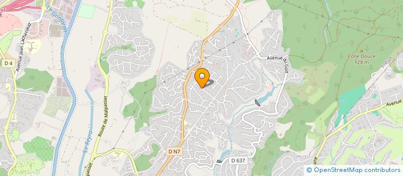 localisation de l'entreprise ECODO à FREJUS