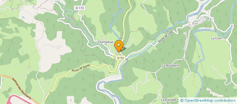 localisation de l'entreprise ECODOR  BAR