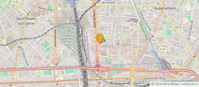 localisation de l'entreprise ECODYNAMIQ' à SAINT-DENIS