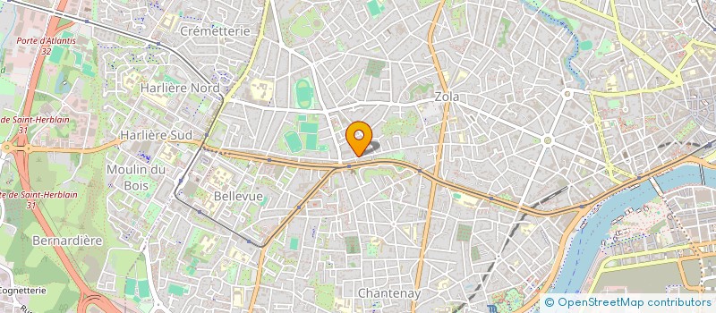 localisation de l'entreprise ECODYSSAIL  NANTES