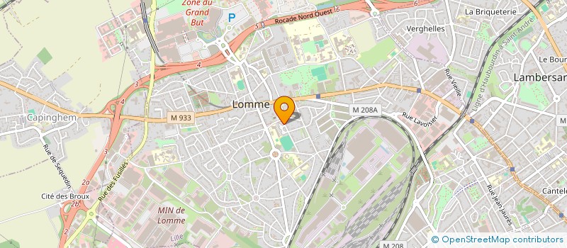 localisation de l'entreprise ECOELECTRO à LILLE