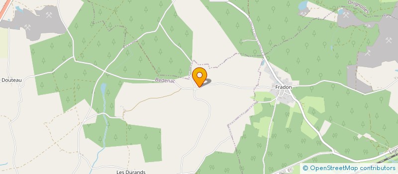 localisation de l'entreprise ECOEPUR  BEDENAC