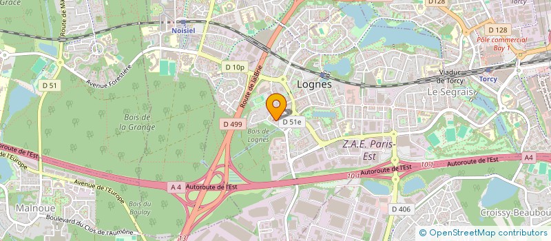 localisation de l'entreprise ECOFEELIEN à LOGNES
