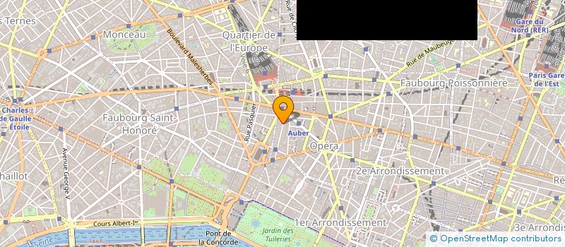 localisation de l'entreprise ECOFI ECO JEUNES à PARIS
