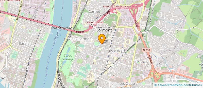 localisation de l'entreprise ECOFILIA  VITRY-SUR-SEINE