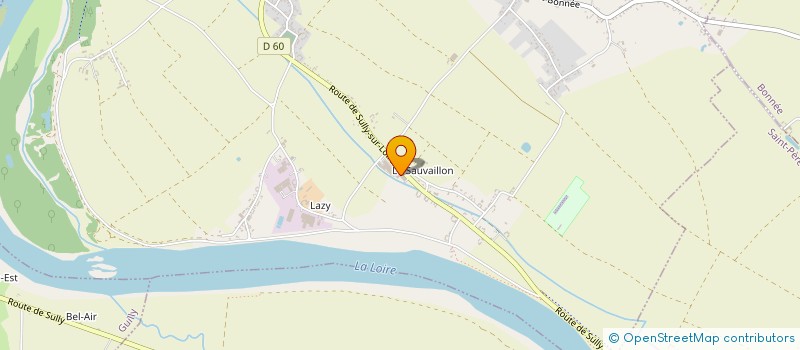 localisation de l'entreprise ECOFILTRATION à SAINT-BENOIT-SUR-LOIRE