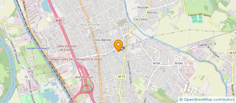 localisation de l'entreprise ECOFINDER  TOULOUSE