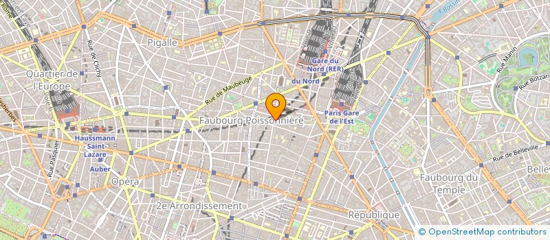 localisation de l'entreprise ECOFIS  PARIS