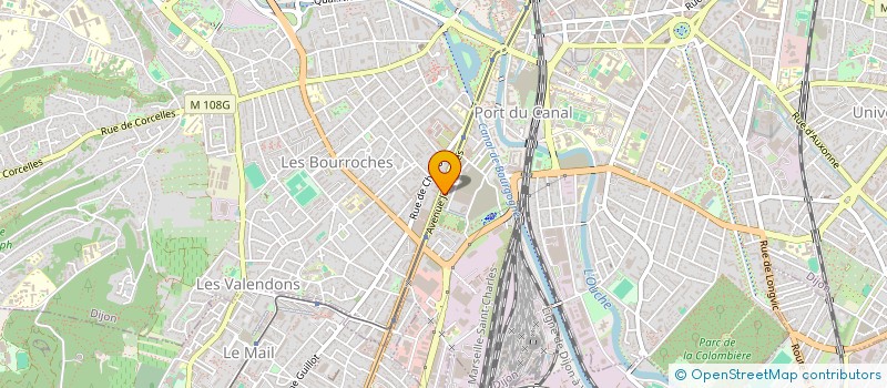 localisation de l'entreprise ECOFLUIDE à LONGVIC