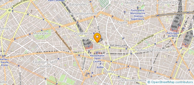 localisation de l'entreprise ECOFONDS EUROPE GESTION D'ACTIFS à PARIS