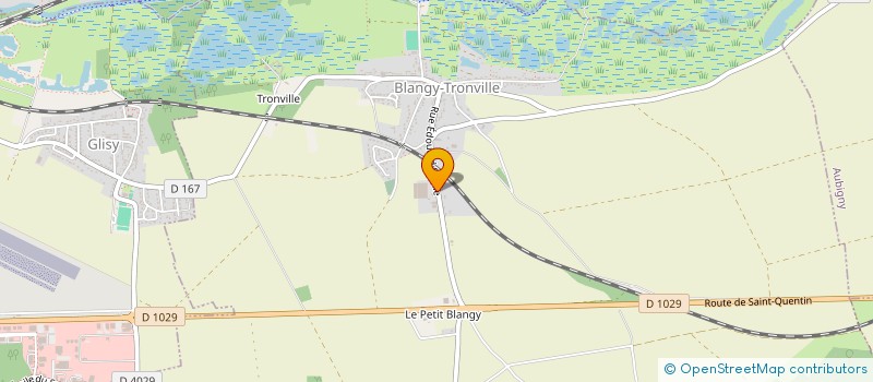 localisation de l'entreprise ECOFROST PERONNE à BLANGY-TRONVILLE