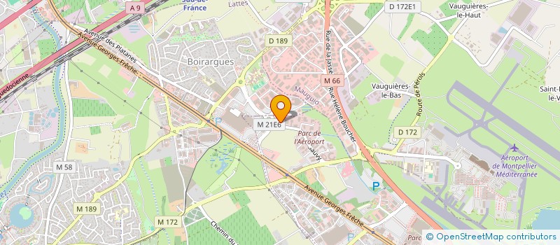 localisation de l'entreprise ECOGAIA BAT à PEROLS