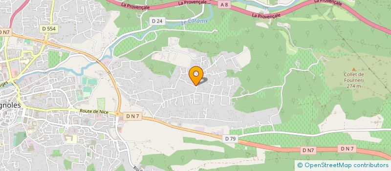 localisation de l'entreprise ECOGAST FRANCE  BRIGNOLES