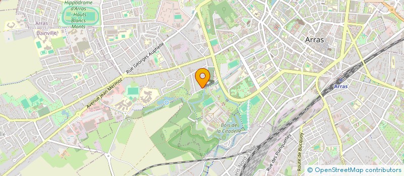 localisation de l'entreprise ECOGEOS à ARRAS