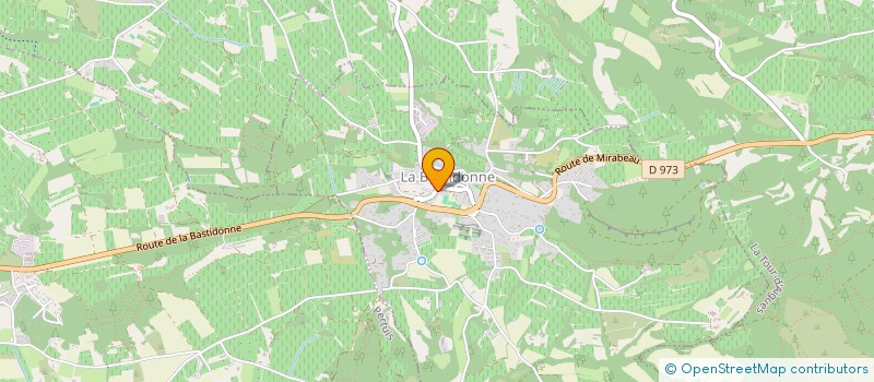 localisation de l'entreprise ECOGRADE  LA BASTIDONNE