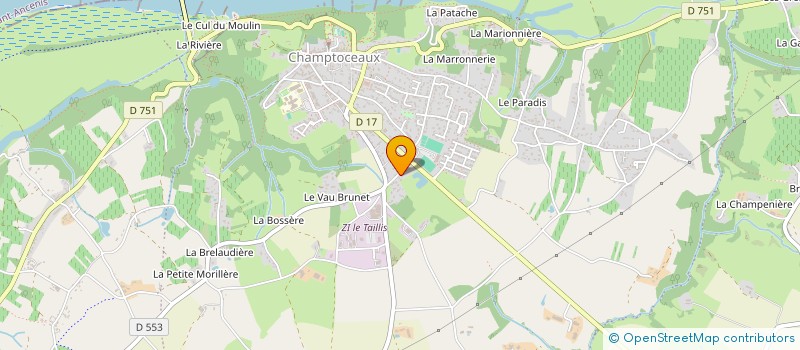 localisation de l'entreprise ECOGREEN OUEST à OREE-D'ANJOU
