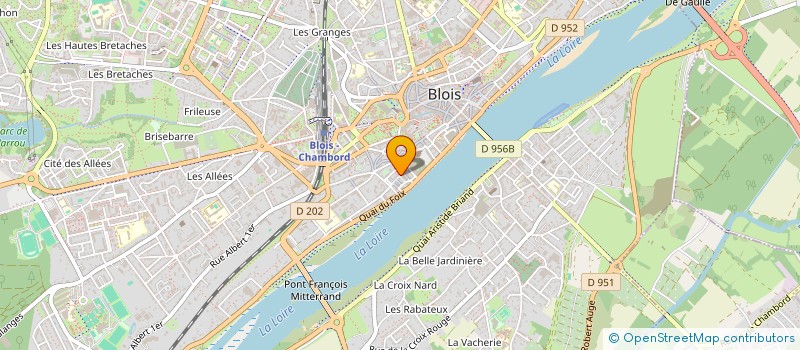 localisation de l'entreprise ECOGUIDES SANS FRONTIERES à BLOIS