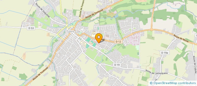 localisation de l'entreprise ECOH  SAINT-LYS