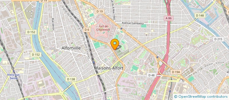 localisation de l'entreprise ECOH ENR à MAISONS-ALFORT